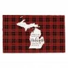 Best Pirce 👏 There's No Place Like Michigan for the Holidays Doormat by Designs Direct 🤩 -Christmas Shop D685128S 1