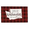 Cheapest 🎉 There's No Place Like Washington for the Holidays Doormat by Designs Direct 🎉